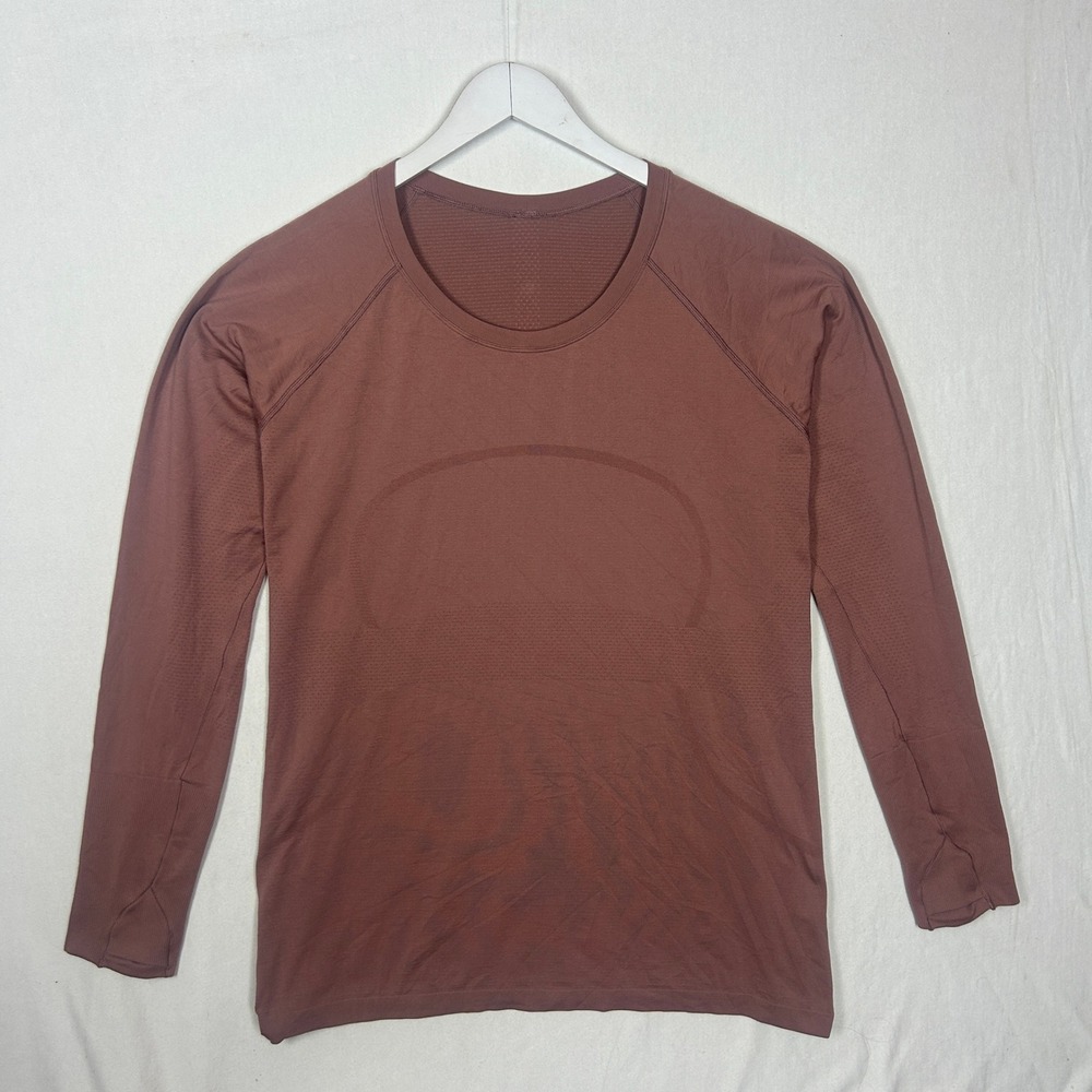 Lululemon Swiftly Tech Long Sleeve 2.0 Shirt Mahogany Brown
